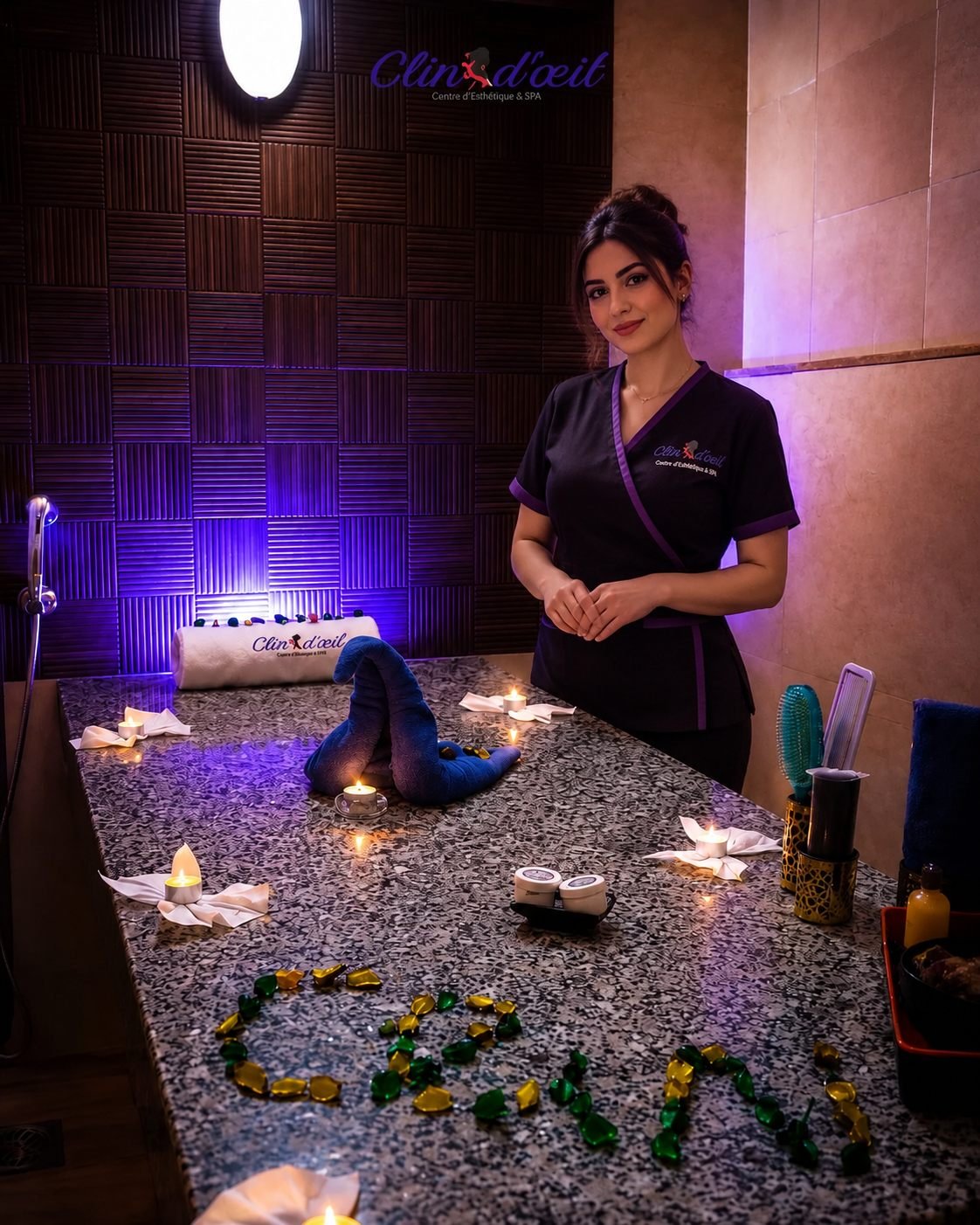 Hammam marocain — Clin d'œil